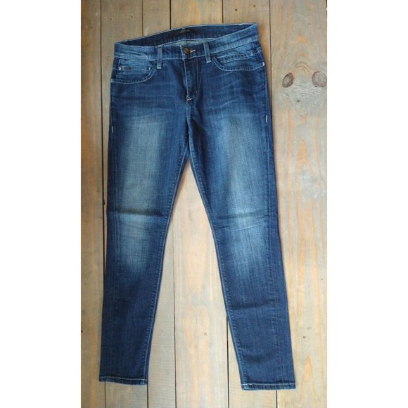 Joes Jeans Womens Size 27 Cigarette Fit Distressed Denim Jeans - Picture 2 of 7